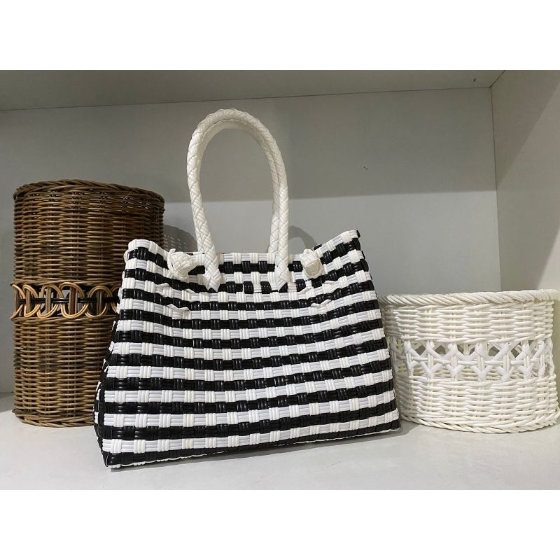 Tas Anyaman Rotan Sintetis - Kelly Bag - Tas Wanita
