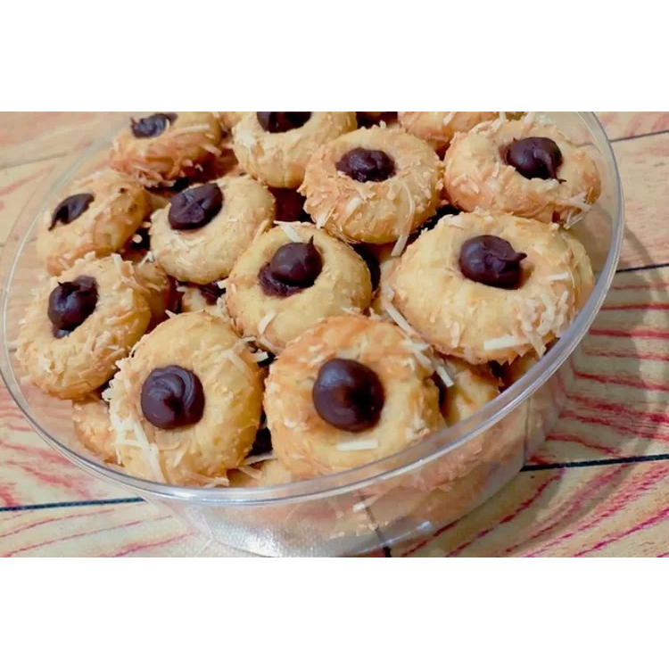 

choco cheese thumbprint Ukuran Toples 250 gr