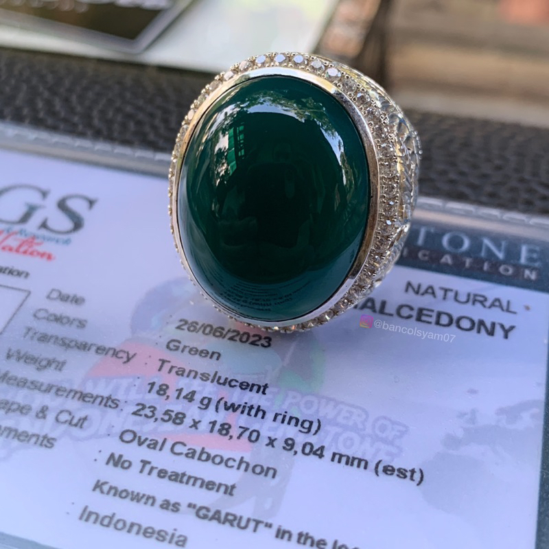 Batu Hijau Garut Bungbulang Medium Class Top Quality