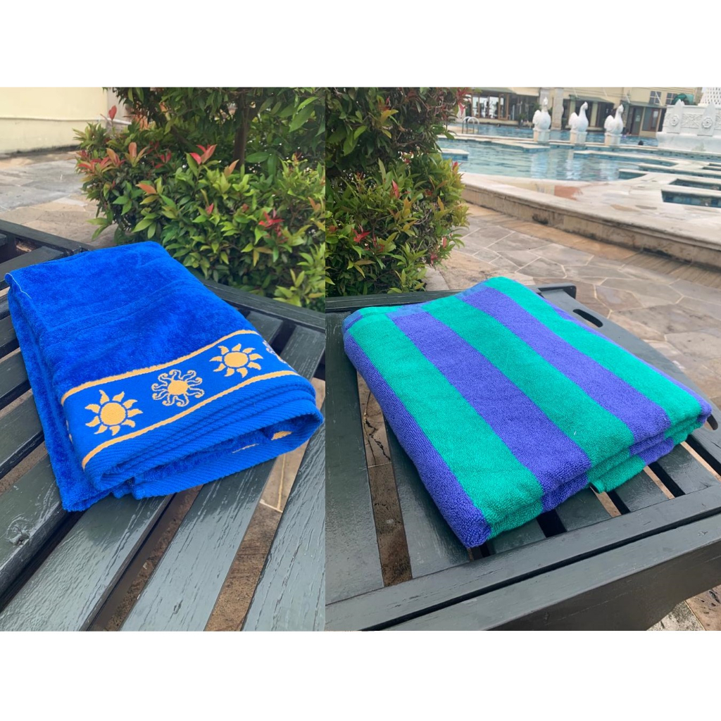 Handuk Pantai Besar Handuk Besar Jumbo Handuk Berenang Tebal Beach Towel