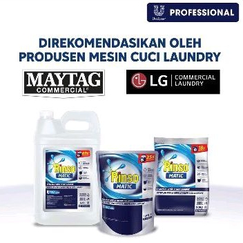 RINSO MATIC DETERJEN CAIR LAUNDRY KILOAN