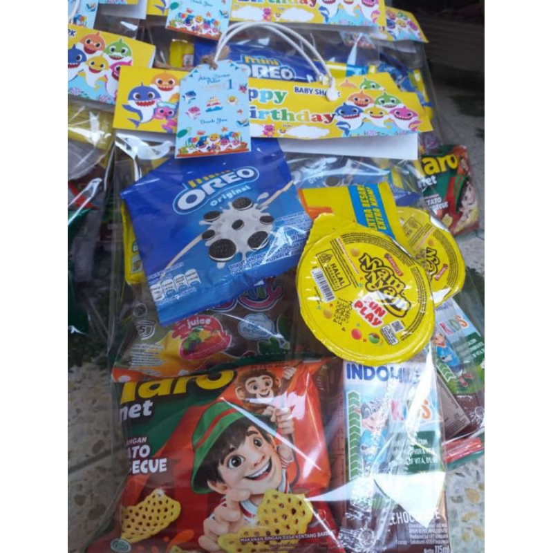 

hampers snack/snack ulang tahun/snack ultah