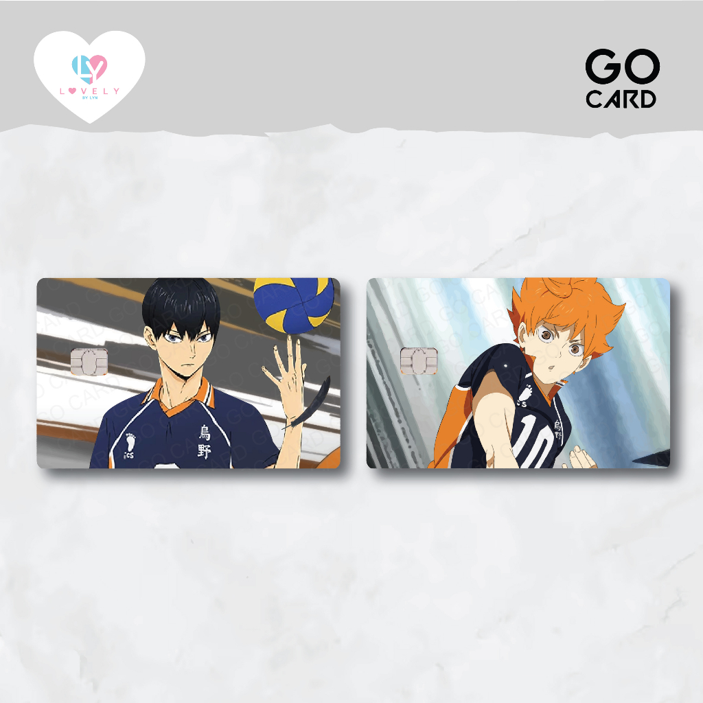 

Sticker Kartu ATM Haikyuu Hologram Emoney Flazz Sticker