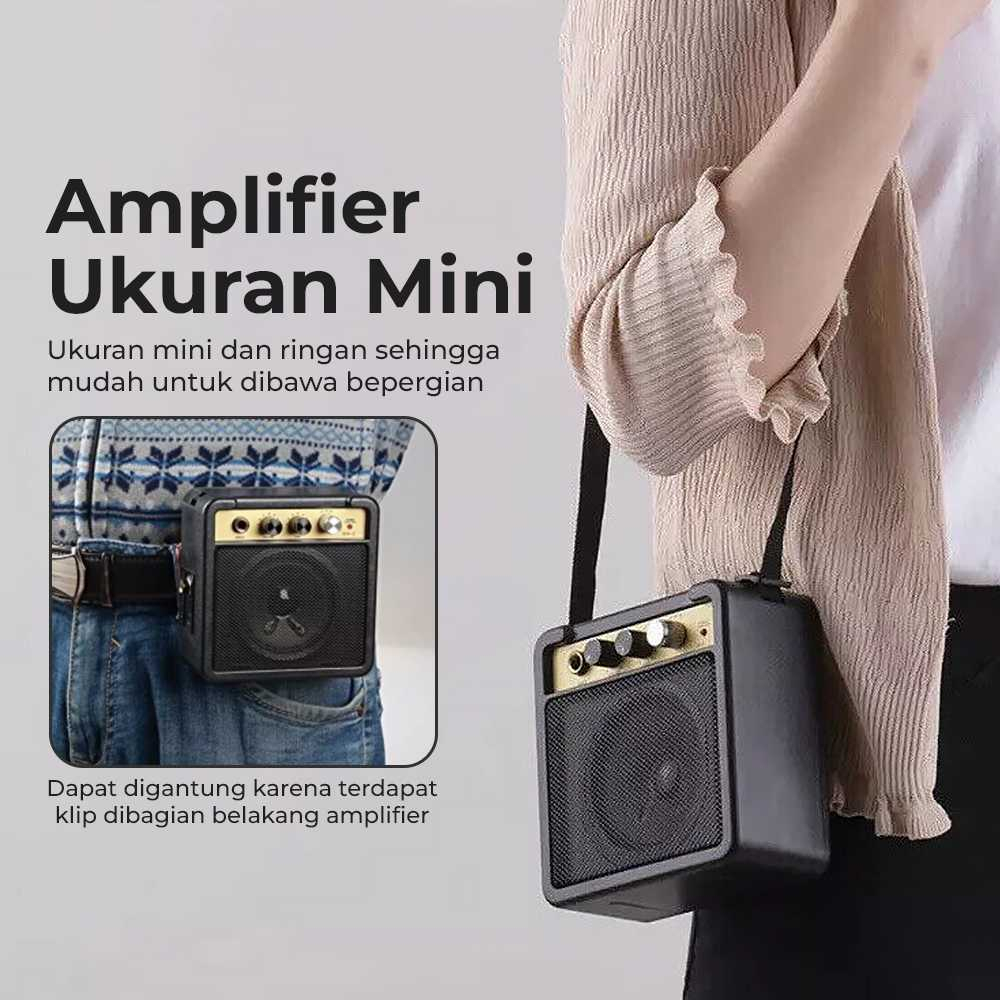 Amplifier Mini Gitar Elektrik 5W - PG-3