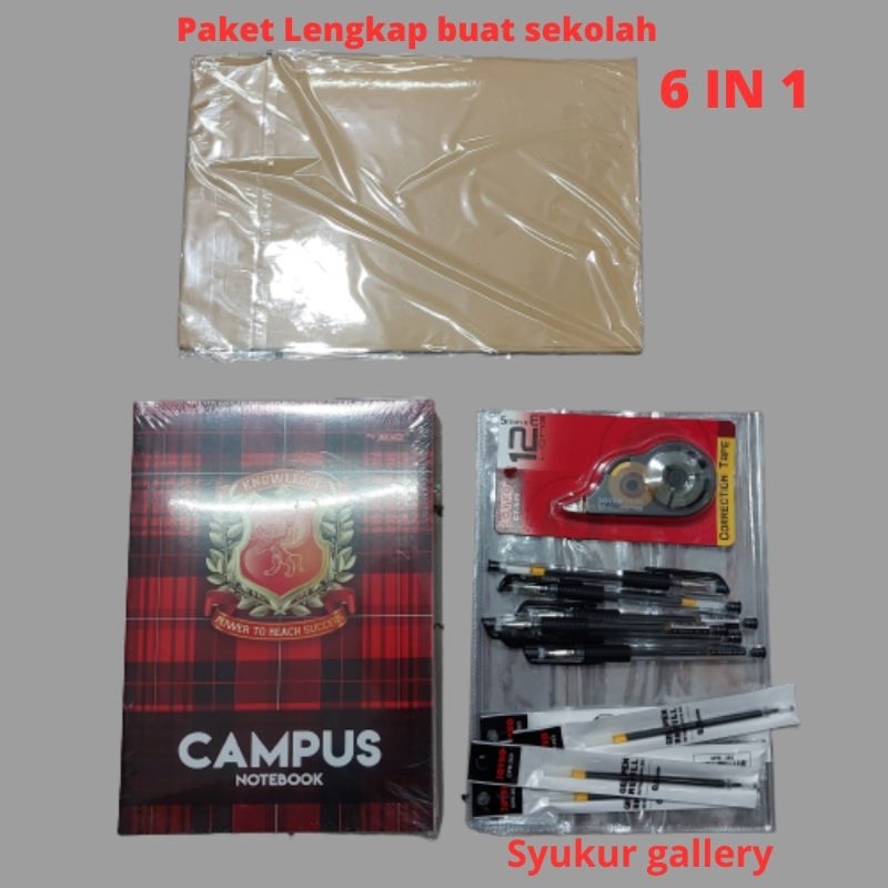 

Buku Big boss campus 50 Lembar paket 1 set 6 IN 1