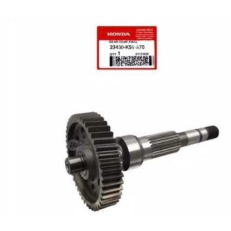 AS RODA BELAKANG VARIO 125 LED VARIO 150 OLD HONDA 23430-K59-A70 KWN 44T