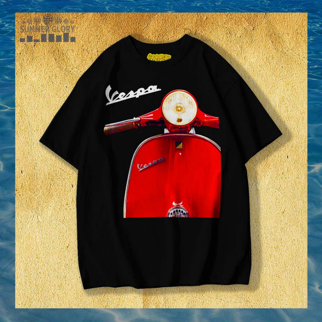 VESPA SS90 T SHIRT / KAOS VESPA SS90 / KAOS VESPA
