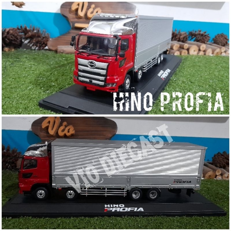 Diecast Miniatur Hino Profia skala 1:43
