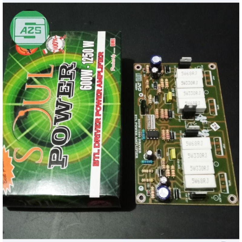 BTL Audio power Amplifier Soul Power 600W-1250W BME