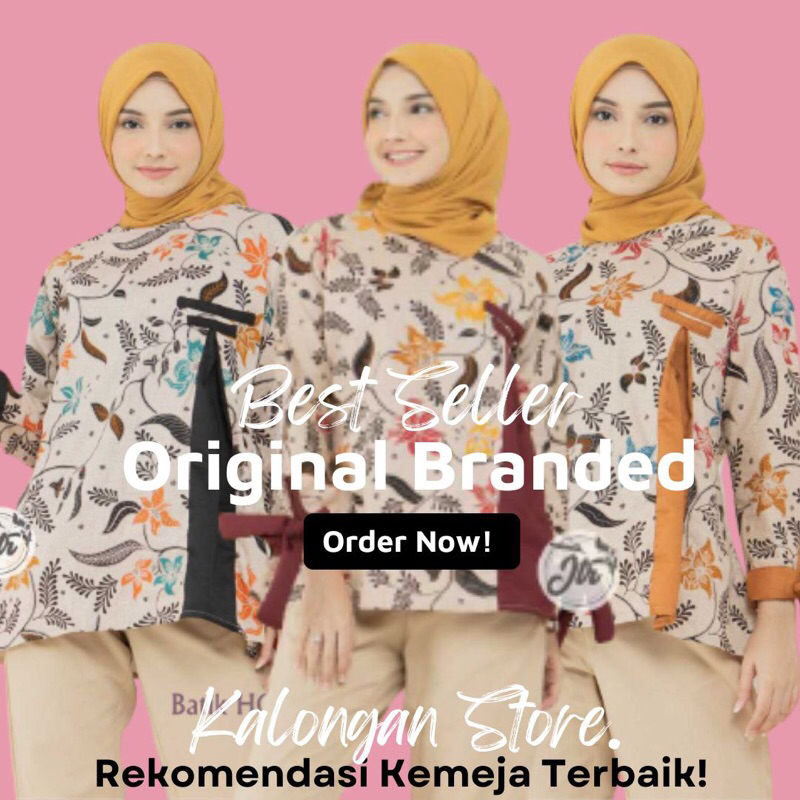 AYANA BLOUSE BATIK | ATASAN WANITA BATIK JUMBO | BATIK WANITA JUMBO