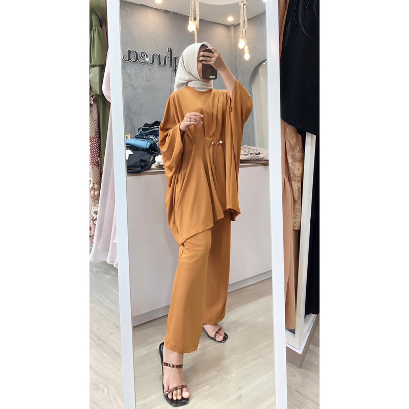 setelan celana kaftan import terbaru