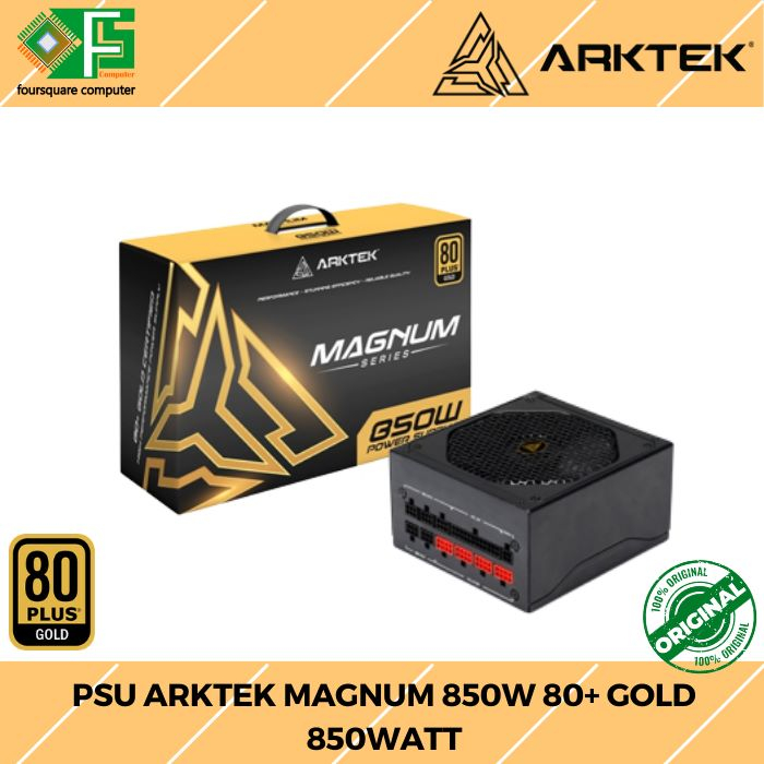 Power Supply Arktek Magnum 850 Watt 80+ GOLD | PSU 850 W