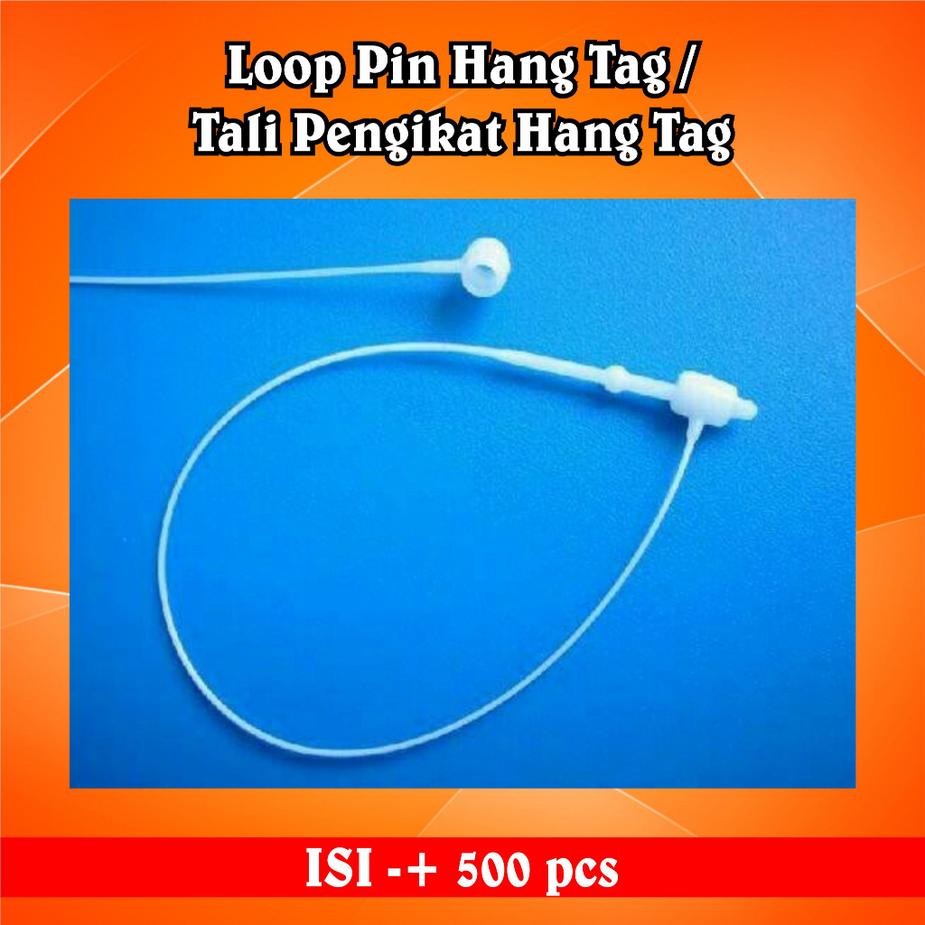 

LOOP PIN / TALI GANTUNGAN HANG TAG / TALI PENGIKAT HANG TAG