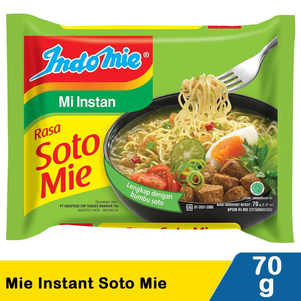 

INDOMIE SOTO MIE 85GR