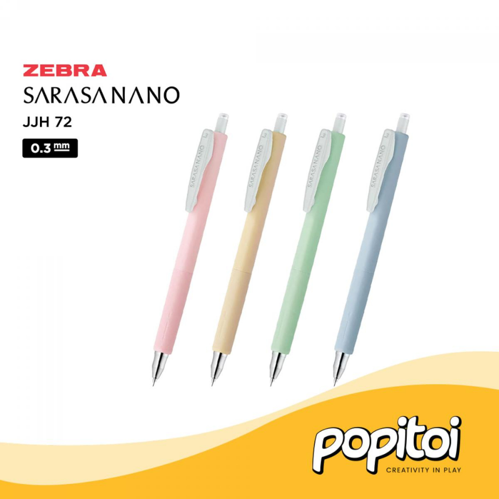 

Zebra Sarasa Nano Gel Pen 0.3 mm Smoke Color Series Ballpoint Limited Edition