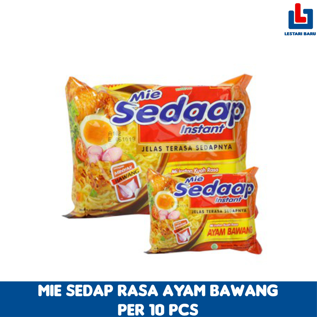 

Mie Sedap Rasa Ayam Bawang Per 10 Pcs