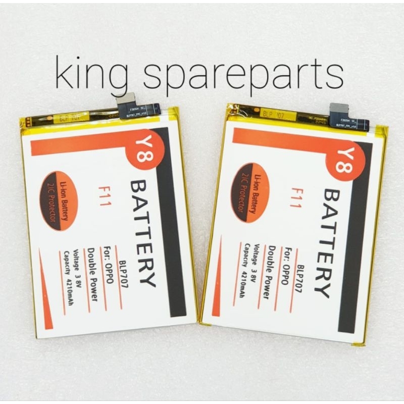 BATERAI BATRE BATTERY OPPO F11 BLP707 DOUBLE POWER Y8