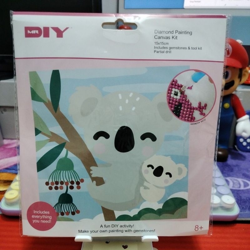 mr diy - diamond painting canvas kit - koala