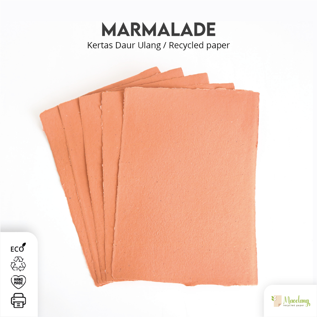 

[MARMALADE] Kertas Daur Ulang / Recycled Paper by Maoelang Recycled Paper