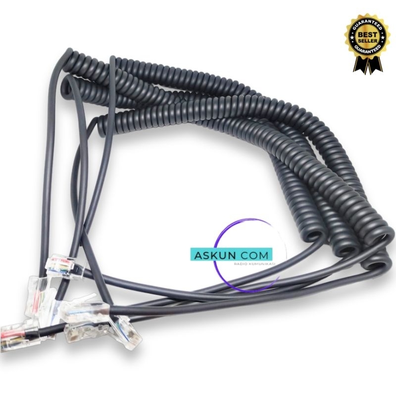 Kabel Spiral Mic Rig Icom IC 2100 2200H 2300
