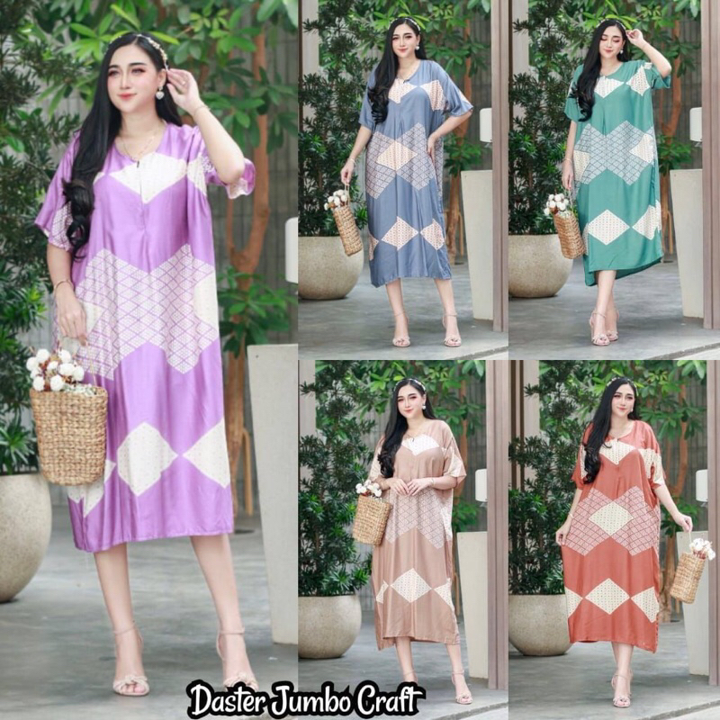 DASTER BUSUI SLETING VIRAL JUMBO / DASTER JUMBO MURAH / DASTER JUMBO MOTIF KOTAK KOTAK / DASTER WARN