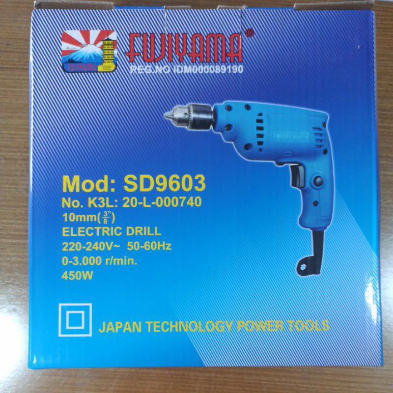 Mesin Bor FUJIYAMA 10MM SD9603