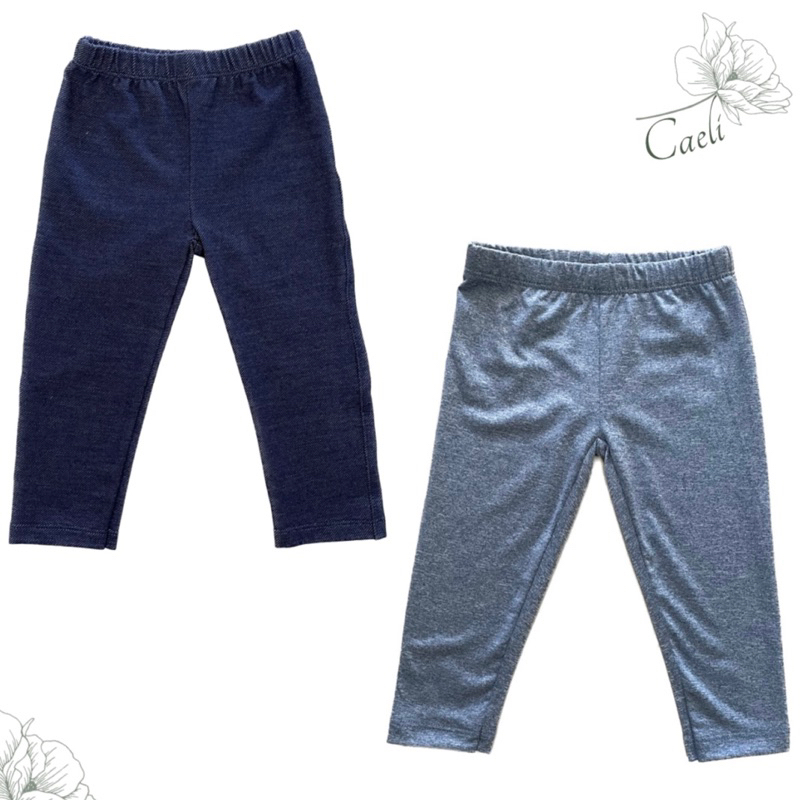 Celana Legging Bayi Uniqlo | Legging Bayi Denim | Legging Denim Bayi Sisa Ekspor | Caeli Baby Wear |