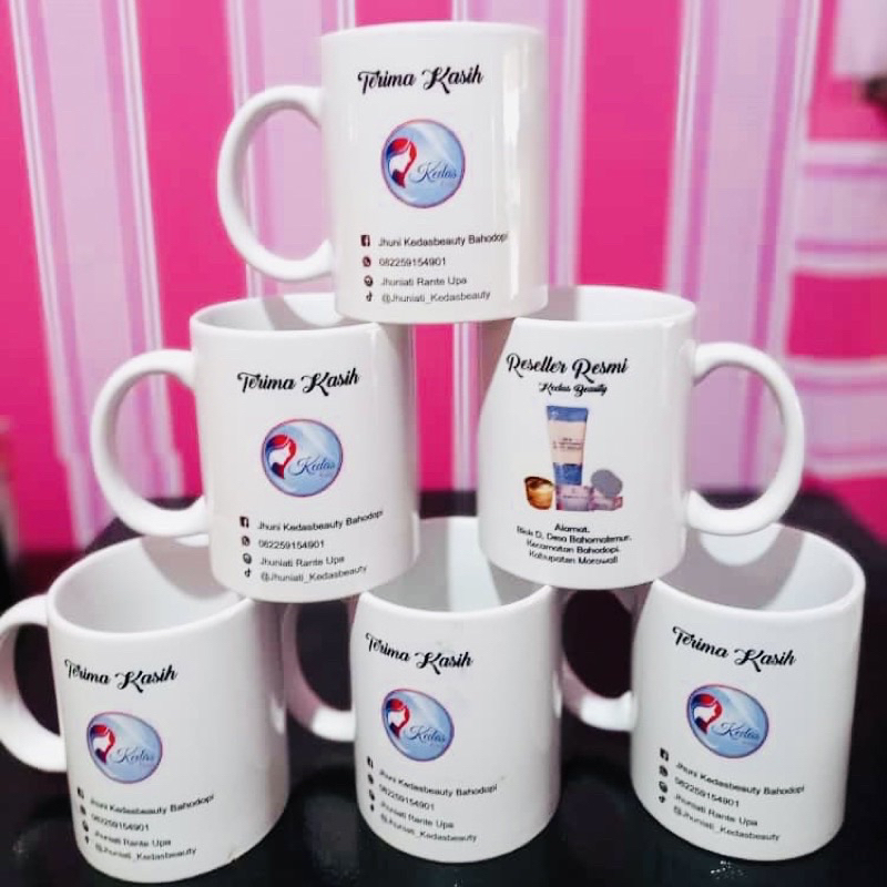 GELAS MUG POLOS / bs sablon