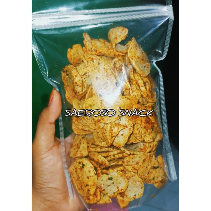 

BASRENG PEDAS DAUN JERUK KERIPIK BASRENG 150GRAM bakso goreng bakso ikan camilan gurih renyah