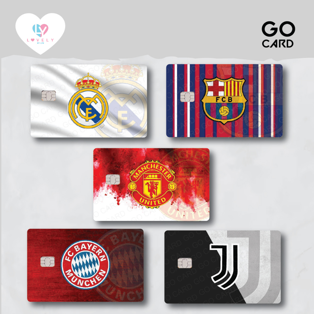 

Sticker Kartu ATM Club Bola Mu Real Psg Hologram Emoney Flazz Sticker