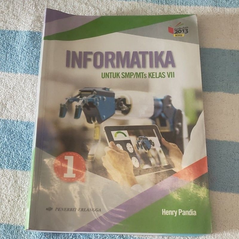buku bekas informatika utk kls 7 SMP