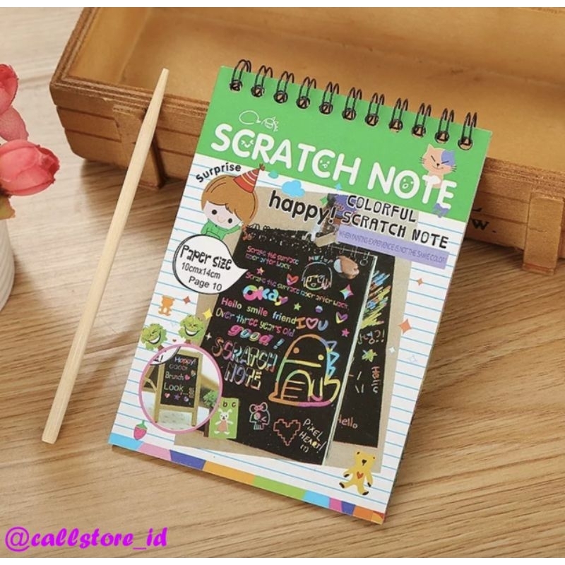 

SCRATCH NOTE MAGIC / BUKU MAGIC NOTE