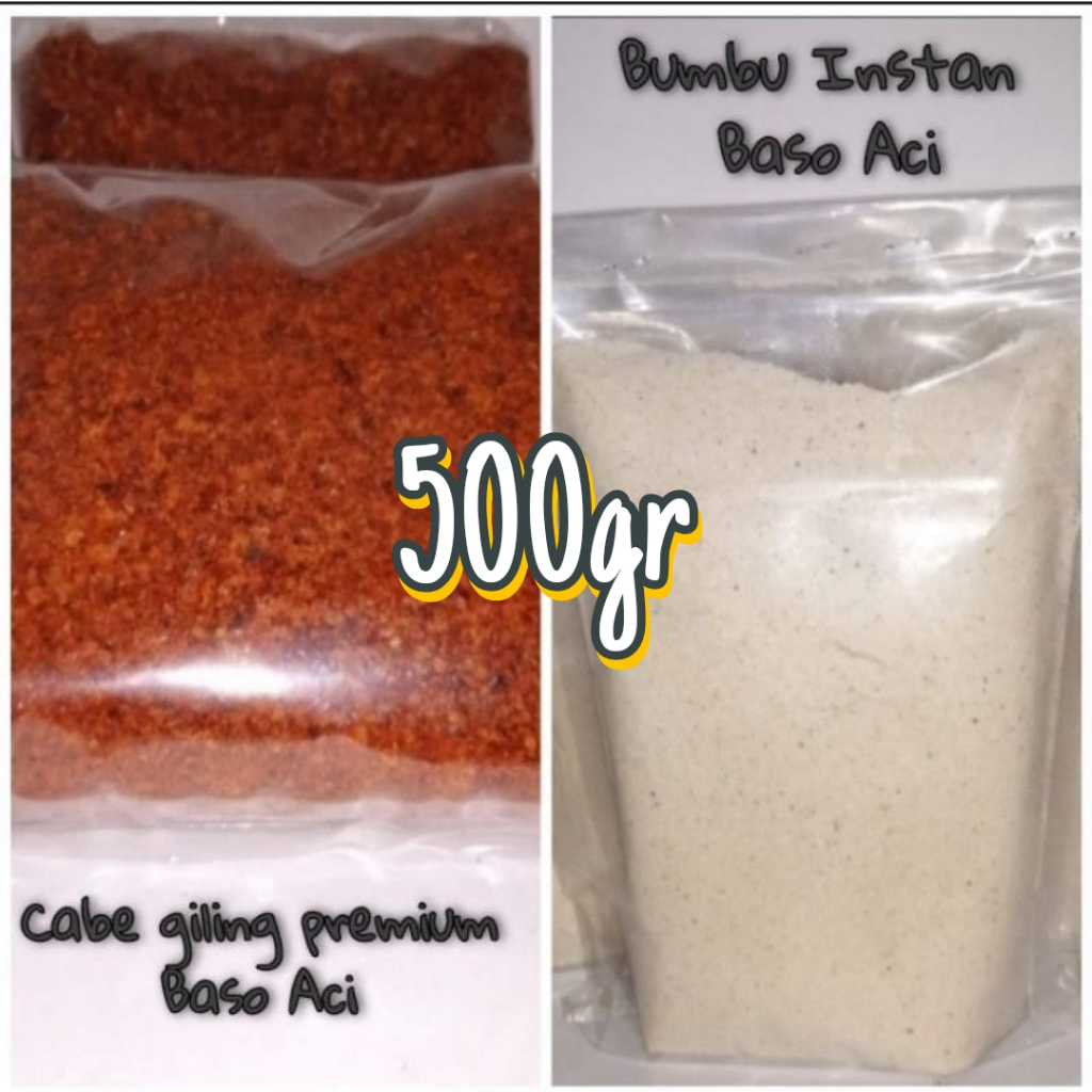 

BUMBU BASO ACI BUMBU CABE 500 GRAM (BACA DESKRIPSI BOX)