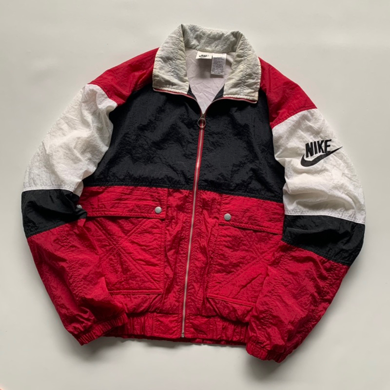 jaket colorblock nike vintage