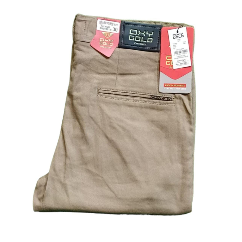 Celana Cinos oxy GOLD Premium stretch// Celana Chino Panjang Pria Terlaris / Celana Chino Panjang Pr