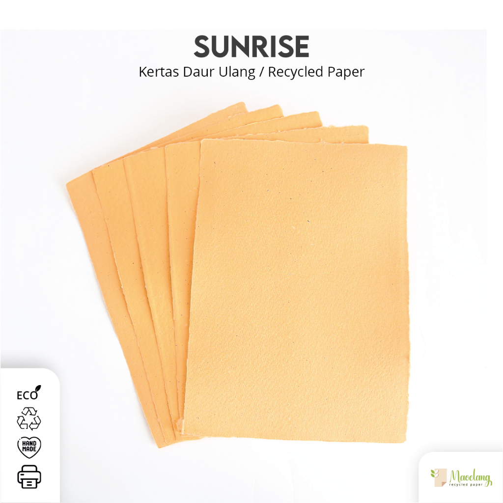 

[SUNRISE] Kertas Daur Ulang / Recycled Paper by Maoelang Recycled Paper