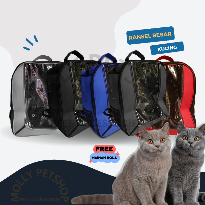 Tas Ransel Kucing/Ransel Besar/Ransel Transparan