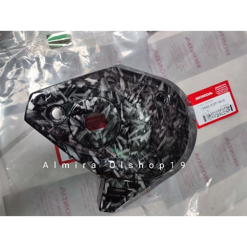 Cover Keong CVT Carbon Celup Forged  Engkol Beat, Scoopy, Genio