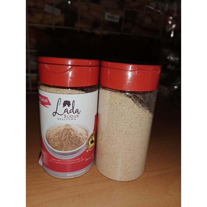 lada Belitung lada bubuk botol ok