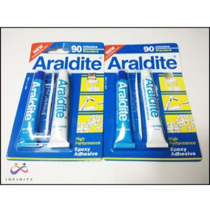 

Lem Epoxy Araldite Biru 90menit