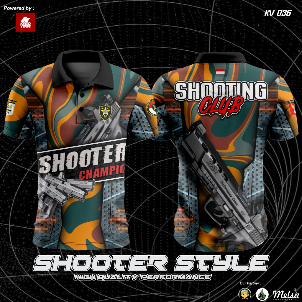 JERSEY SHOOTER PERBAKIN IPSC AAIPSC BISA COSTUM