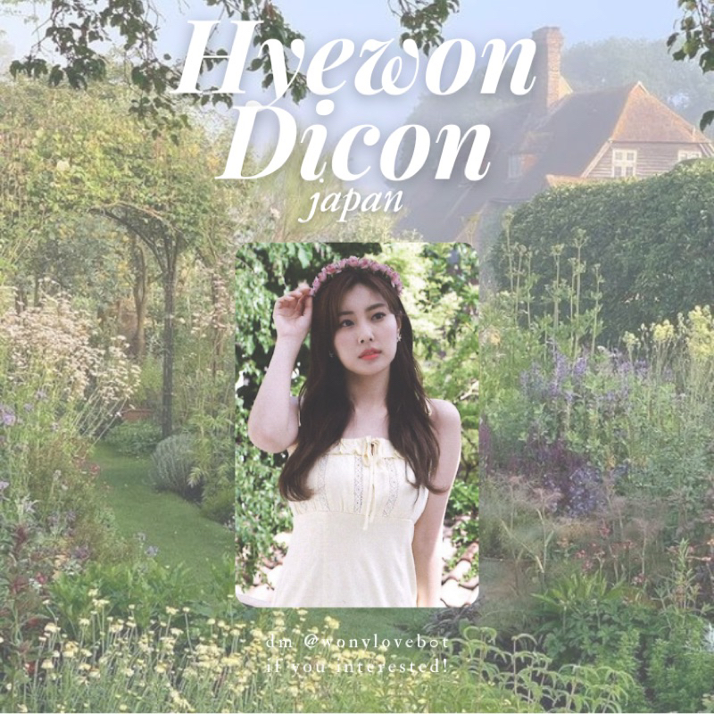 • booked • hyewon dicon japan