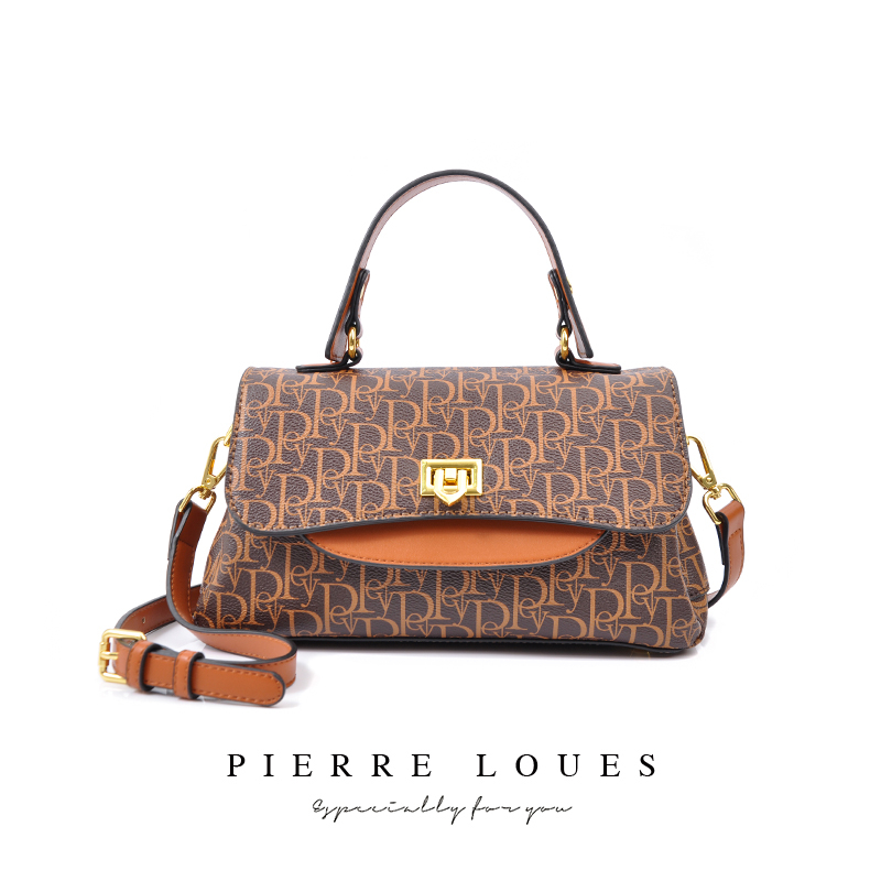 Tas Selempang Wanita PIERRE LOUES Vlora Bag Sling Bag Hand Bag PU Leather Premium BAEOS