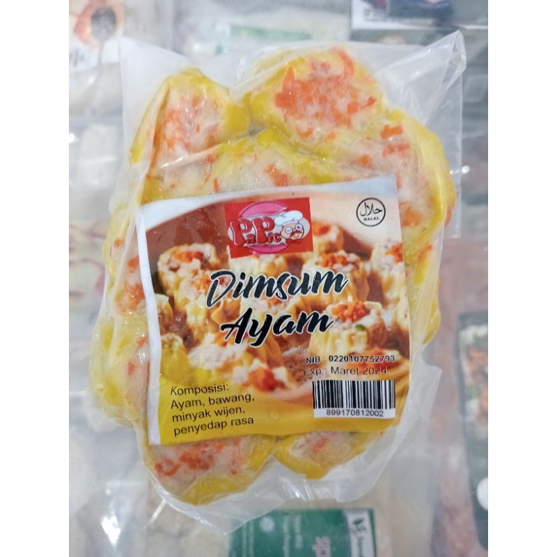 

Papic Dimsum Ayam isi 10pcs HALAL