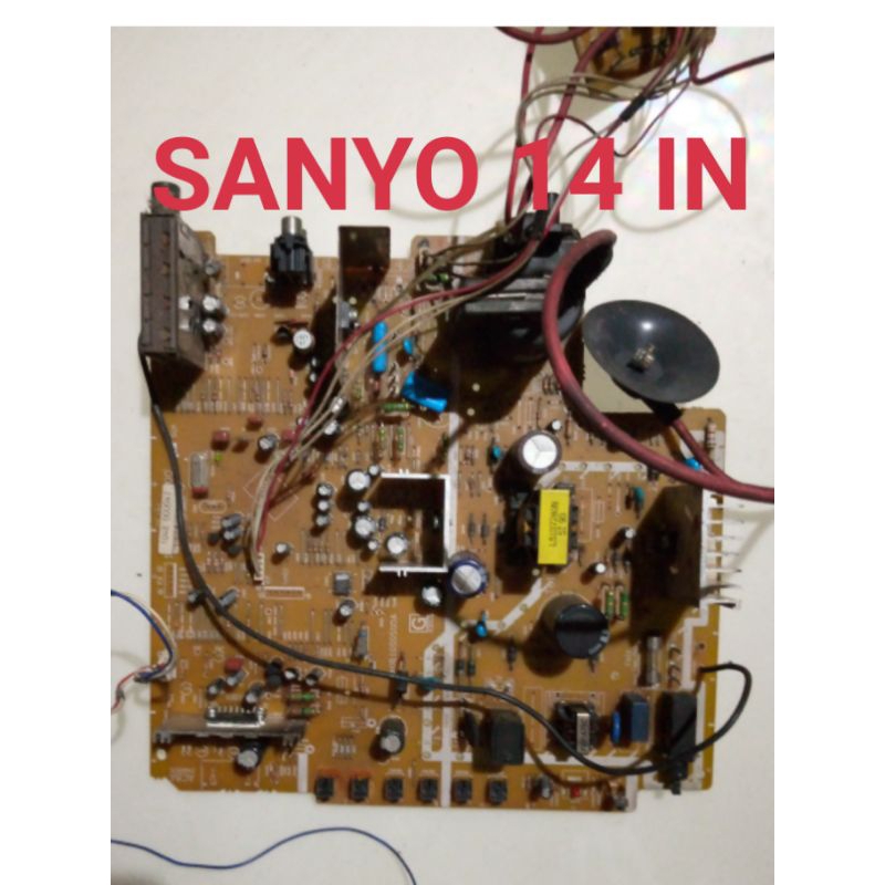 MESIN TV SANYO 14 IN.