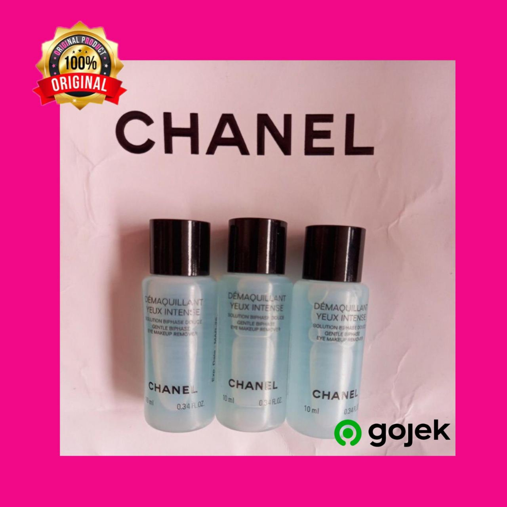 Chanel Demaquillant Yeux intense 10ml-  Eye and Lip Make up Remover Original