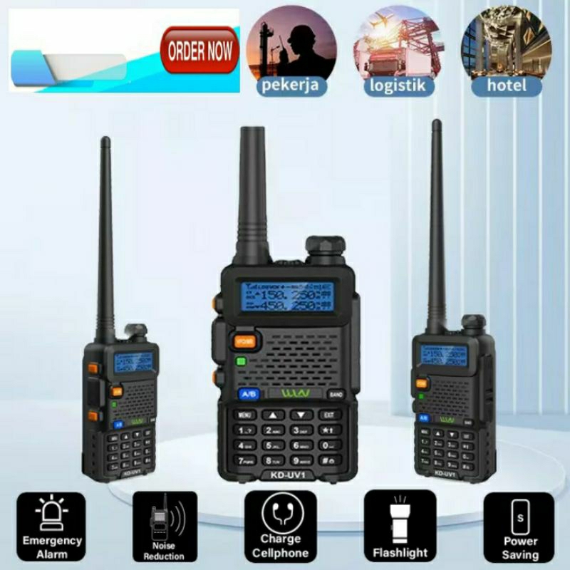 HT WLN KD-UV1 DUAL BAND UHF-VHF KDUV1