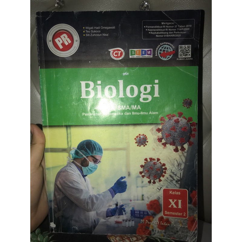 

Preloved LKS BIOLOGI SMA Kelas 11 Semester 2