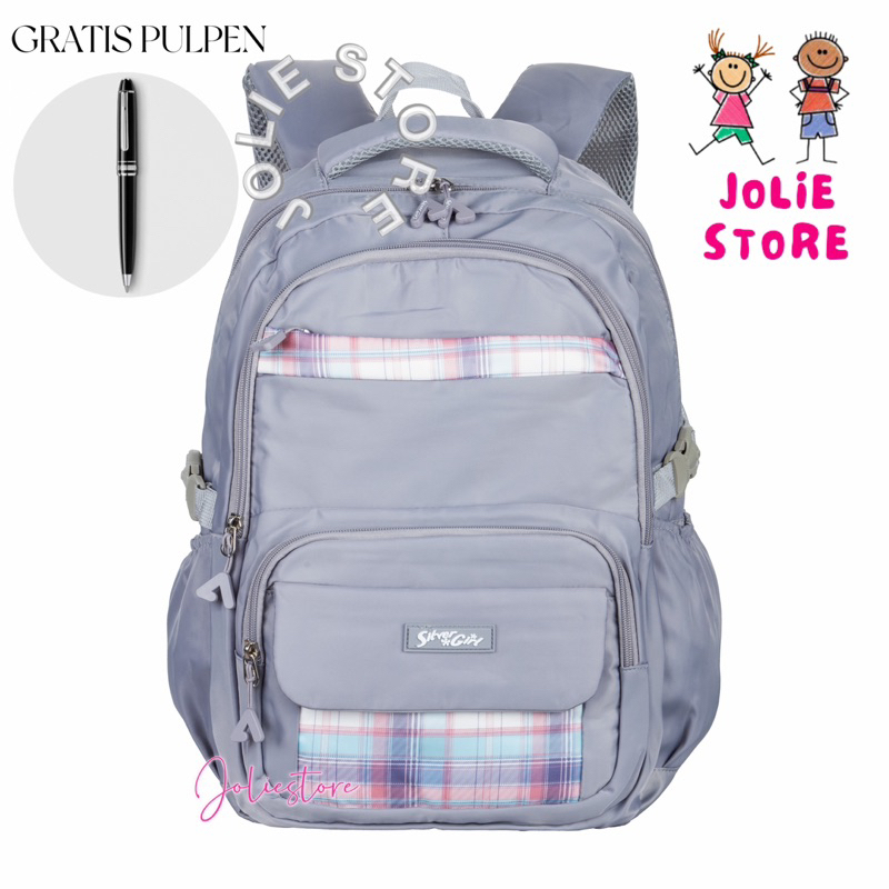 Tas Ransel Sekolah Perempuan Silver Girl 72714F