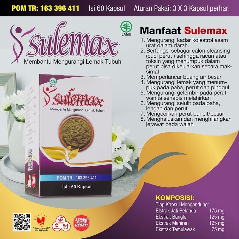 SULEMAX SUSUT LEMAK  | Obat Diet Ampuh SULEM SUSUT LEMAK | Obat Diet Ampuh